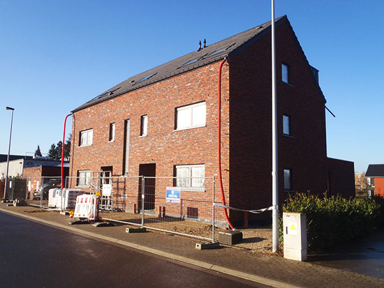Beeld van appartementsgebouw